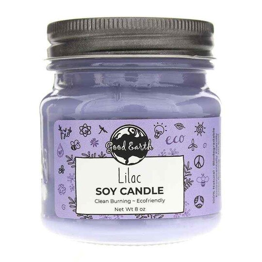 Mason Jar Soy Candle, GOE